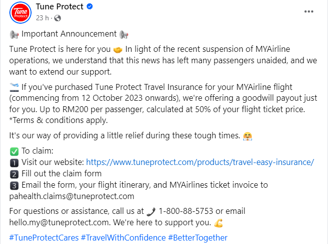  myairline-ytune-protect-rm200-goodwill-payout