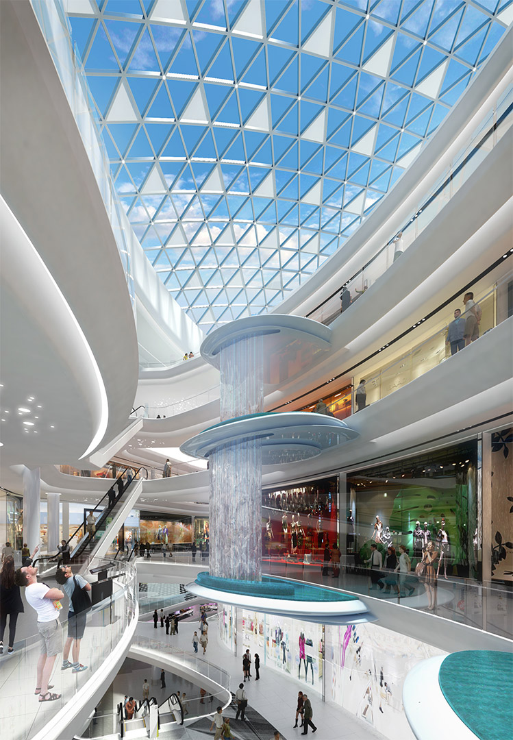 merdeka 118 mall将于2024年开张！设有玻璃屋+室内瀑布！