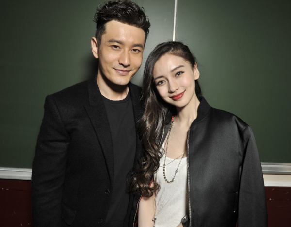 HuangXiaoming-Angelababy-bring-son-Disney