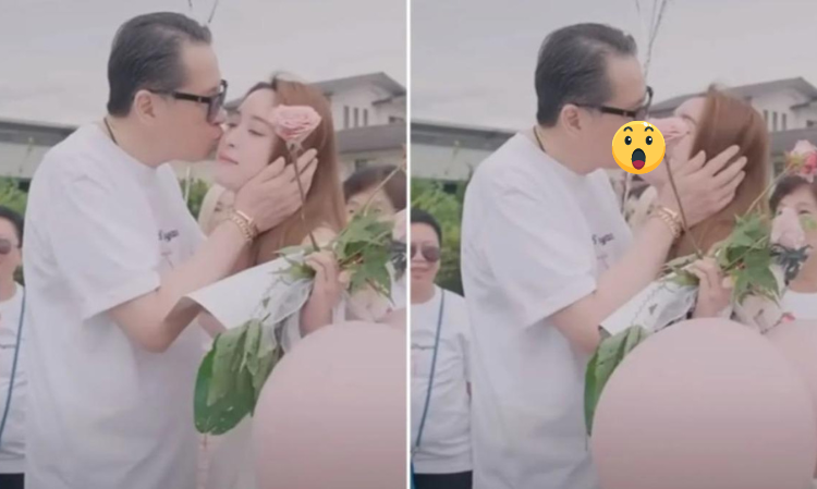 NiniOuyang-father-kiss