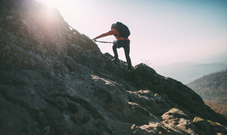 man-climb-mountain-lost-contact-