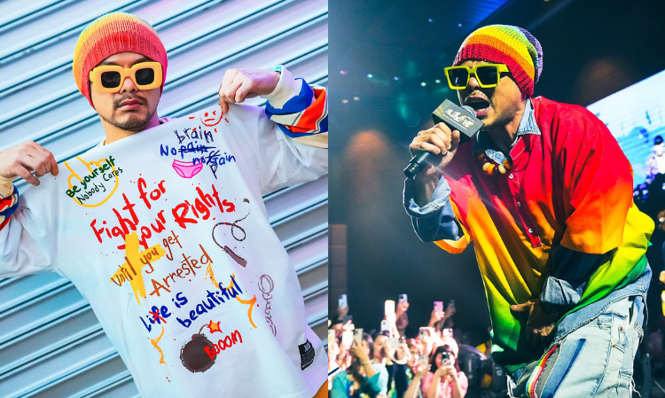 Namewee-wear-hat-reason