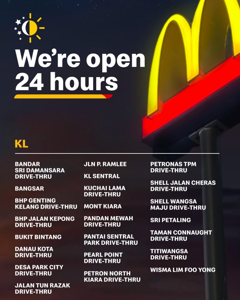 Malaysia-McDonalds-open-24hours-new-list