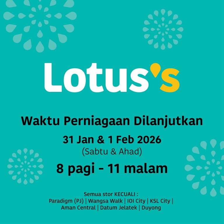 Lotus-announces-extended-opening-hours-for-3days-