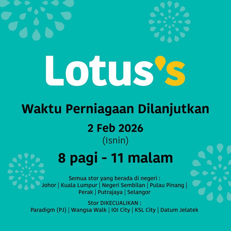 Lotus-announces-extended-opening-hours-for-3days