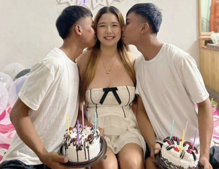 Thailand-girl-married-with-twins