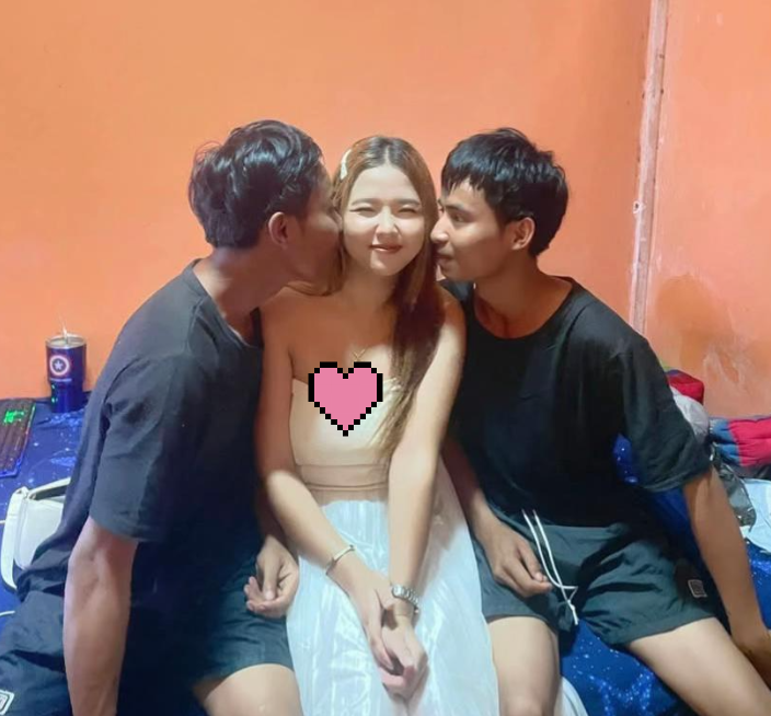 Thailand-girl-married-with-twins-
