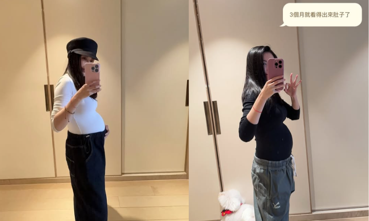 Linda-Chien-pregnancy-twins-3months
