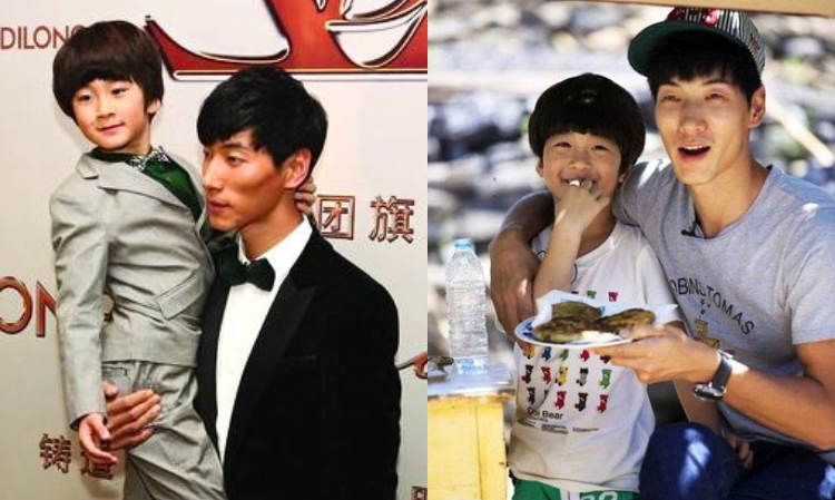 father-zhangliang-son-tiantian-photos