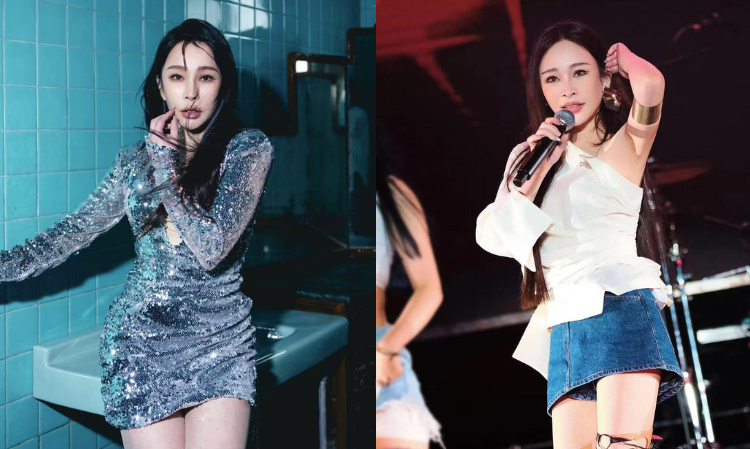 landy-Taiwanese-singer-show-face-after-recovered-