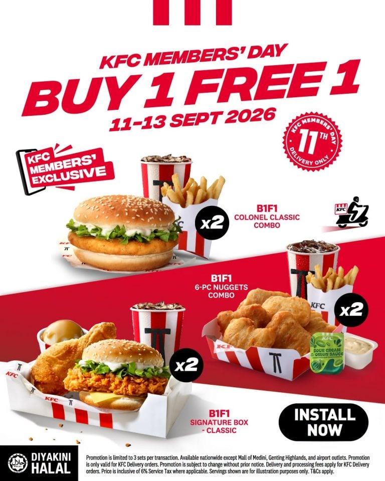 kfc-September-membersday-buy1free1-