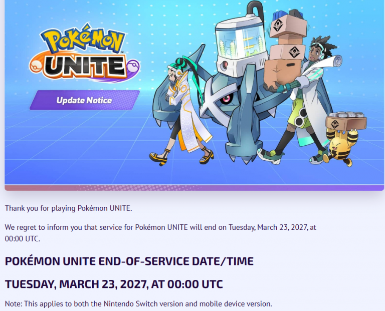 Pokémon-Unite-end-of-service-