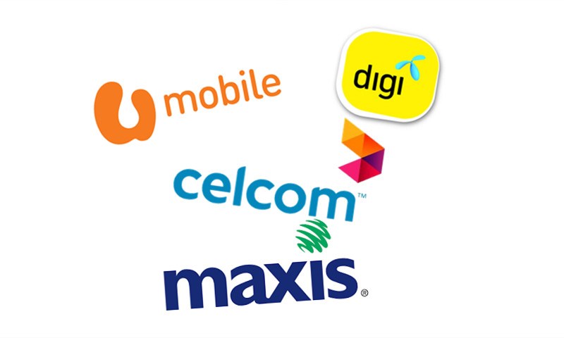 Digi-UMobile-Celcom-Maxis