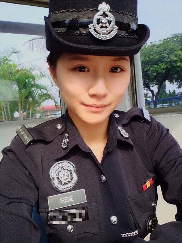 是货真价实的马来西亚警察哦!